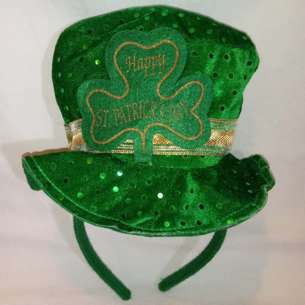 Set of Three St. Patrick's Day Fun Headbands